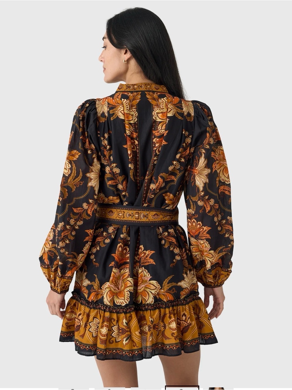 Farm Rio Belted Mini Dress - Picture 3 of 7